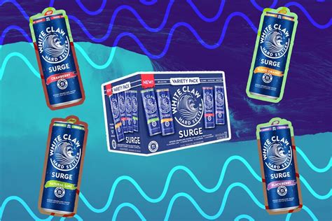 White Claw Surge Variety Pack Surge Variety Pack Has 2 New Flavors