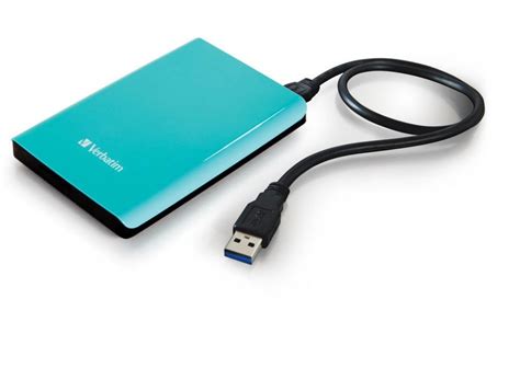 Disque Dur Externe 1To USB 3 0 Verbatim Store N Go Color Vert