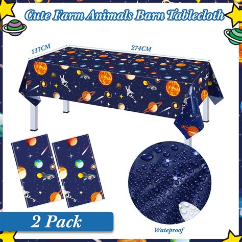 Outer Space Birthday Party Supplies Serve 24 Space Party Tableware Set