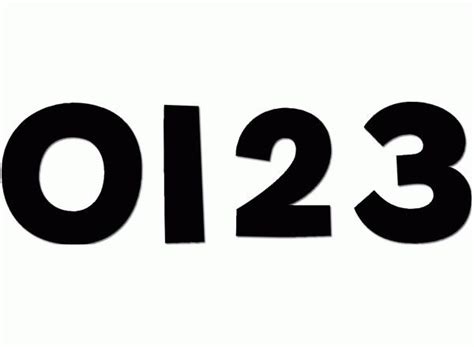 black designer numbers