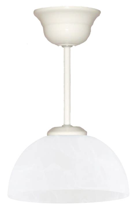 Lampa sufitowa FRELLA 1xE27 biała biały klosz Fi19 cm O3461 W1 BIA i