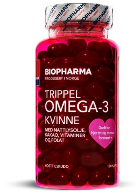 Biopharma Trippel Omega Kvinne