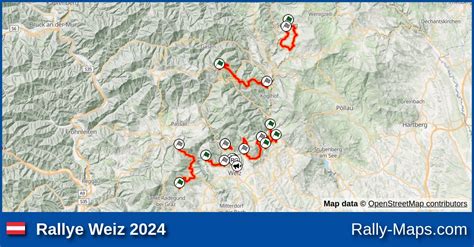 Mapy Zaplanuj Rallye Weiz Rm Rajdtrasa Pl