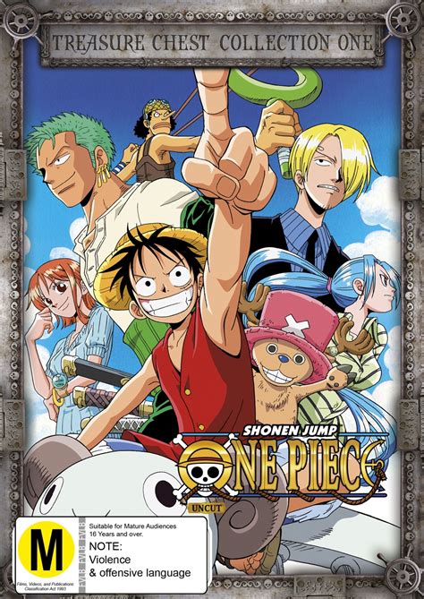 One Piece Uncut Treasure Chest Collection Dvd Buy Now At Mighty