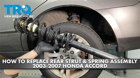 Replacing Honda Accord Struts How To Change Front Suspension