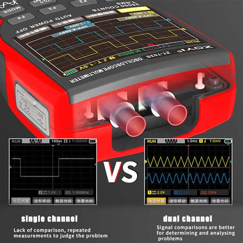 Multimètre numérique avec oscilloscope et générateur Test et Avis