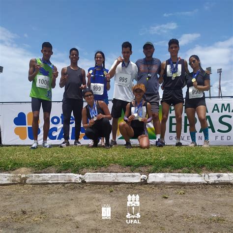 Equipe De Atletismo Da Ufal Conquista Medalhas No Campeonato