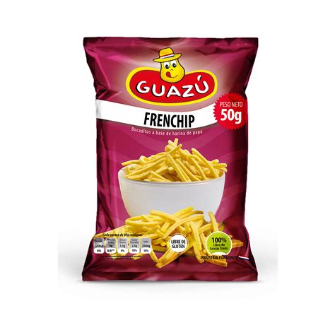 GUAZU FRENCHIP BOCADITOS PAPA FRITAS 50 GR Superseis Online