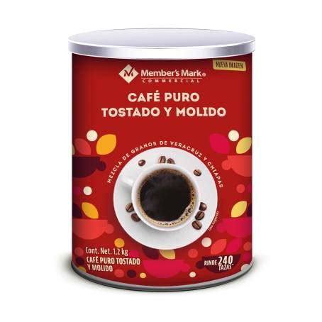 Café Tostado y Molido Member s Mark 1 2 kg Sam s Club