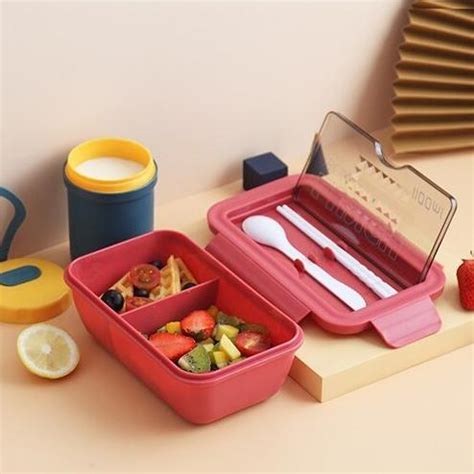 Jual Hctx Kotak Makan Transparant Lunch Box Bento Box Ml Bpa