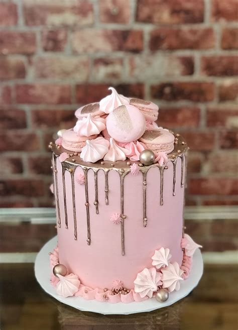 Rose Gold Drip Cake Artofit