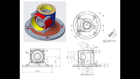 Revolve In Creo Hole Option In Creo Axis Pattern In Creo How To