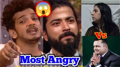 Munawar Faruqui Angry Bigg Boss Evicted Uk Rider Strategy Failed