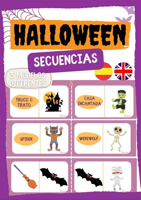 Practica el vocabulario de Halloween así como su spelling con este