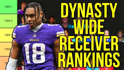 Top 24 Dynasty Wide Receiver Rankings Wtiers 2023 Dynasty Fantasy