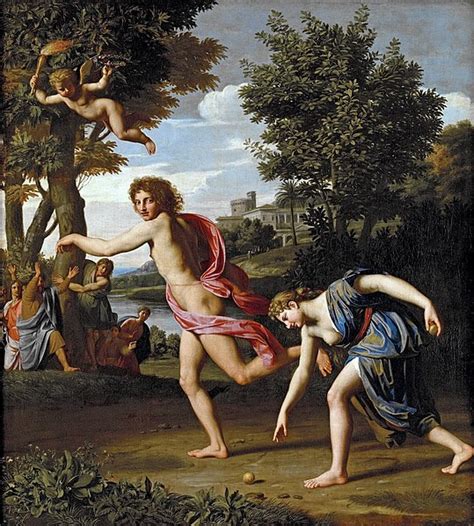 Halle The Race Between Hippomenes And Atalanta Greek Mythology In Art