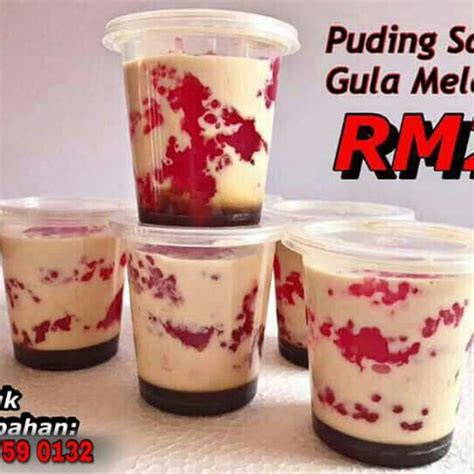 Puding Sagu Gula Melaka Food Drinks Homemade Bakes On Carousell