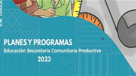 Planes Y Programas Nivel Primaria 2023 Image To U