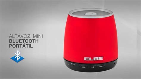 Mini Altavoz Bluetooth Elbe Alt Mr Bt Youtube