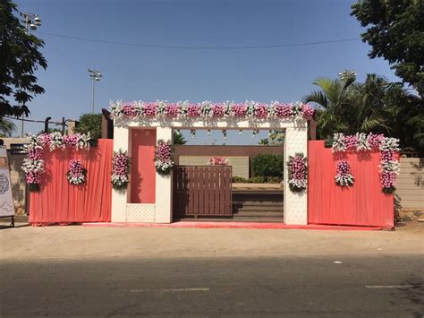 Wedding Stage Backdrop Wedding Entrance Decor Desi Wedding Decor