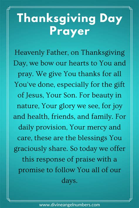 Grateful Thanksgiving Prayers for