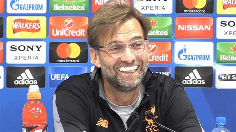 Jurgen Klopp Full Pre Match Press Conference Liverpool V Roma