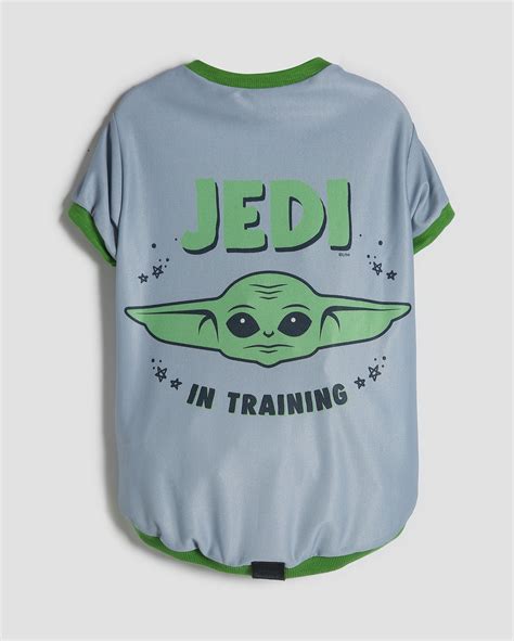 Riachuelo Camiseta Pet Baby Yoda Jedi G Cinza Star Wars