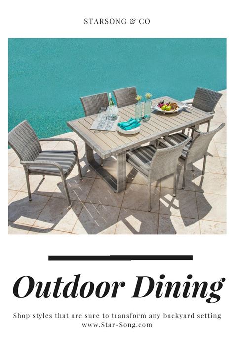 Stunning outdoor dining sets that are sure to transform any outdoor ...