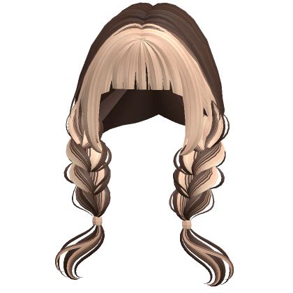 Cottage Core Braids Brown Blonde Roblox