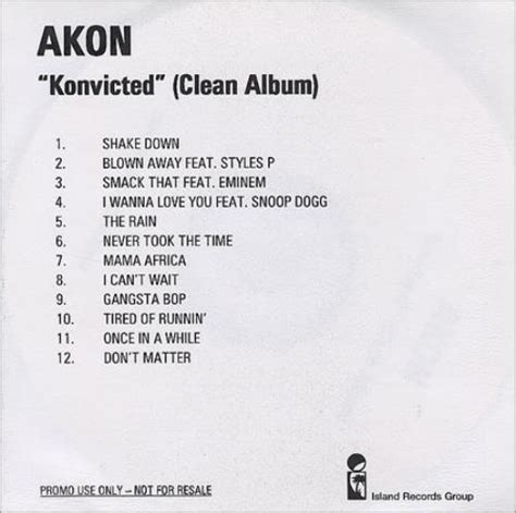 Akon cd konvicted - psadocamping