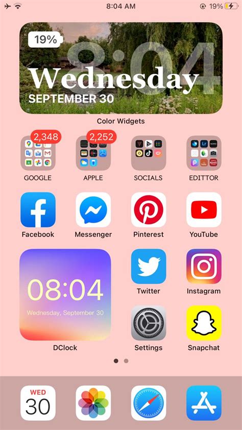 Homescreen Idea Iphone App Layout Iphone Organization Iphone