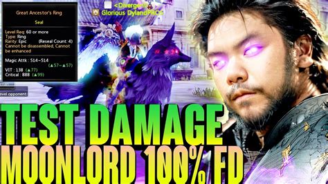 GDN HC BER 5 POV MOON LORD 100 FD TEST DAMAGE LADDER Dn Return