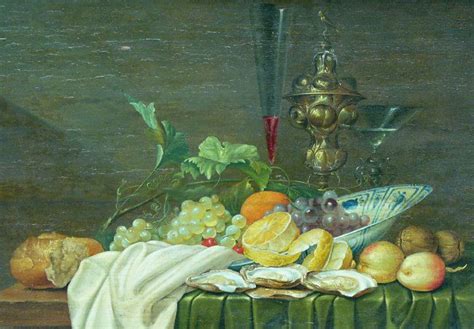 Joris Van Son Attributed Still Life With Lot