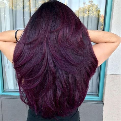 maroon hair color - hairstyleslegacy