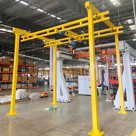 Supply Workstation Free Standing Bridge Crane System Kg Ton Ton