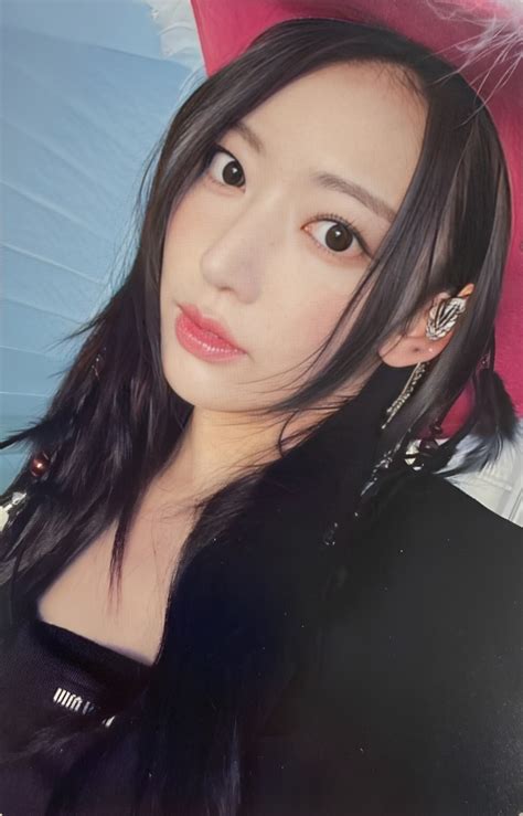 Photocard Sakura Scan Album Kpop Dodo Pins Dusty Closed