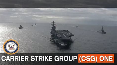 Us Navy Carrier Strike Group Csg One Philippine Sea Nov