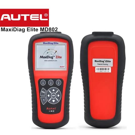 Autel MaxiDiag Elite MD802 All System Car Diagnostic Tool Auto OBD OBD2