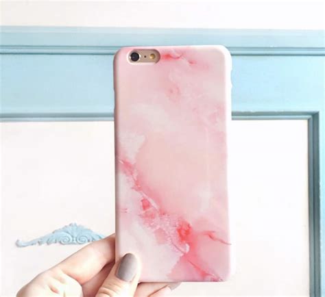 Iphone 6 Case Pink Marble Iphone 5s Case Marble Iphone Case Etsy