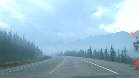 Portion Of Highway 93 Through Kootenay Park Closed Again Due To