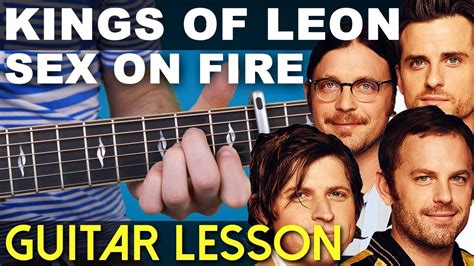 Sex On Fire Kings Of Leon Simplified Solo Guitar Lesson On