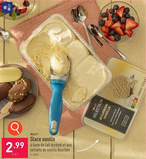 Mucci Glace Vanille L Promotie Bij Aldi