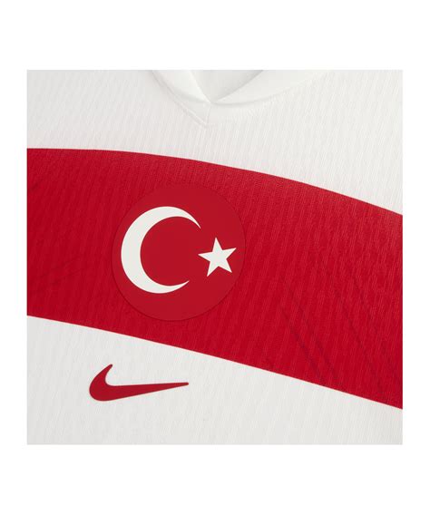 Nike Türkei Authentic Trikot Home EM 2024 Weiss weiss