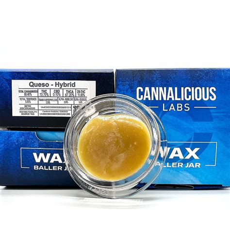 Cannalicious Labs Queso Wax Baller Jar Hybrid Leafly