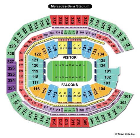 Mercedes-Benz Stadium, Atlanta GA - Seating Chart View