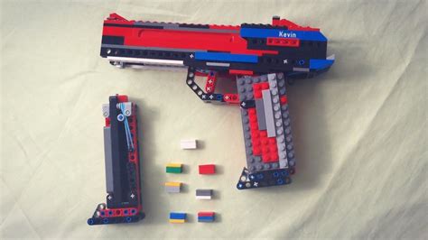 Lego Pistol v2 Working (+Tutorial) - YouTube