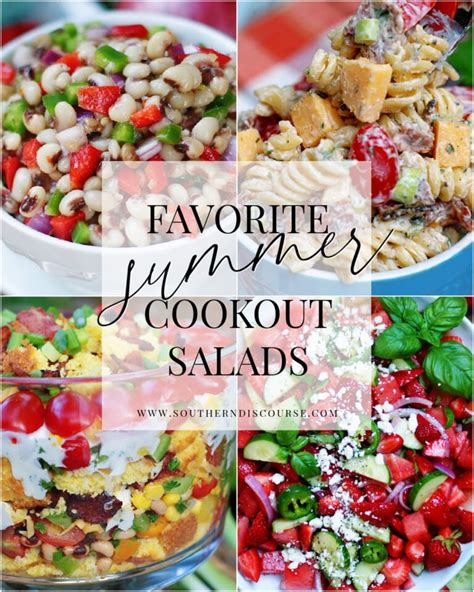 Favorite Summer Cookout Salads Southern Discourse