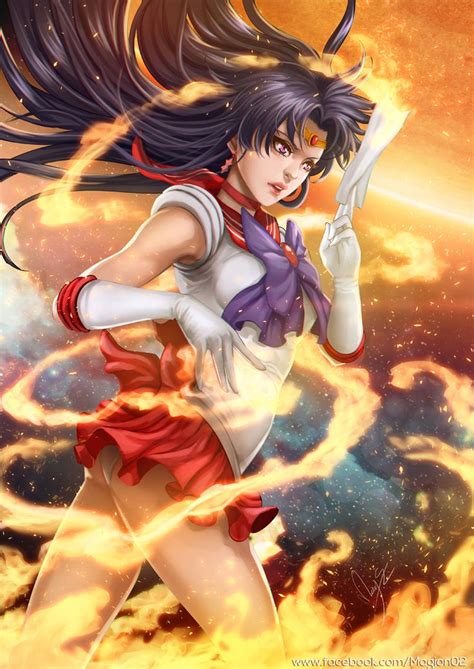 Sailor Mars By Magion02 On Deviantart Sailor Moon Character Sailor Moon Art Sailor Mercury