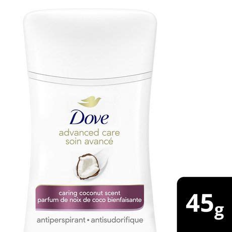 Dove Advanced Care Deodorant For Women Caring Coconut Scent G