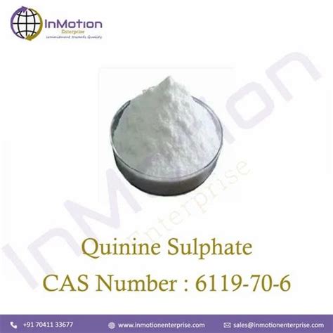 Quinine Sulphate Api At Best Price In Surat By Inmotion Enterprise Id